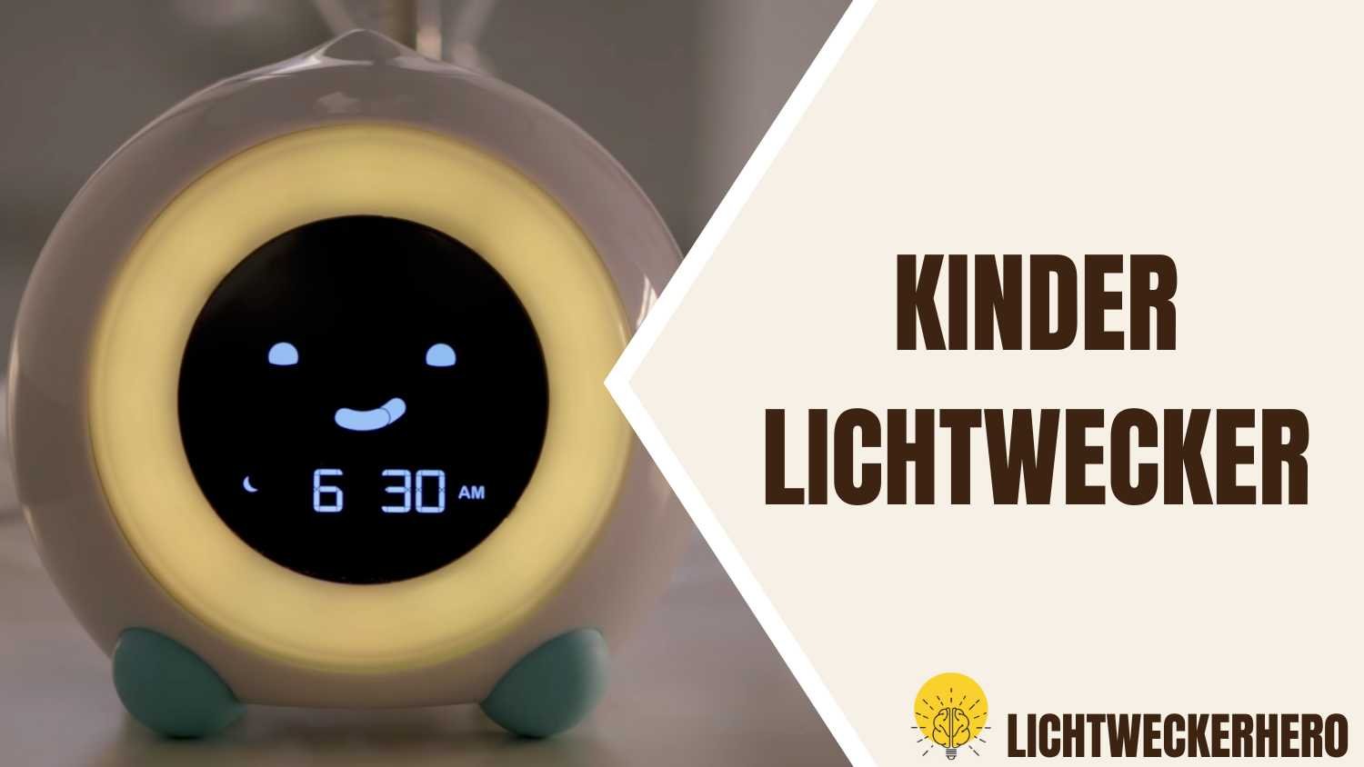 Kinder Lichtwecker Test