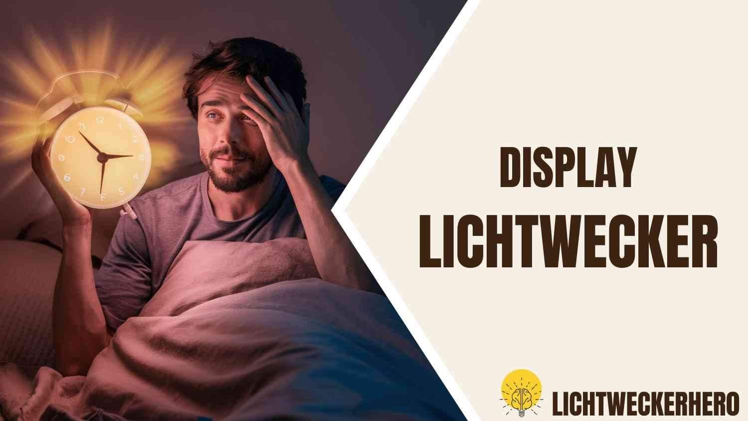Lichtwecker Display