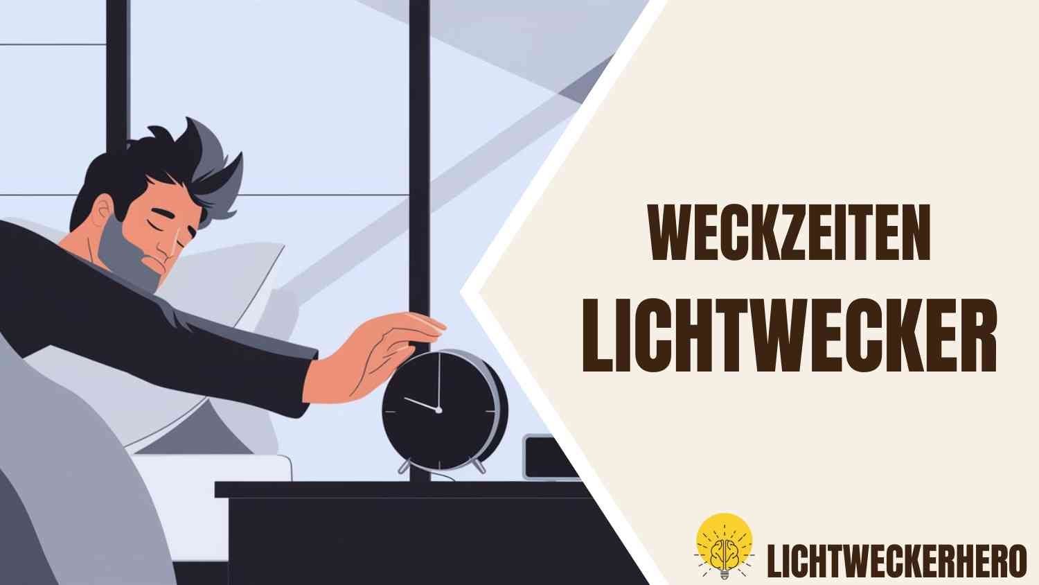 Lichtwecker Weckzeiten