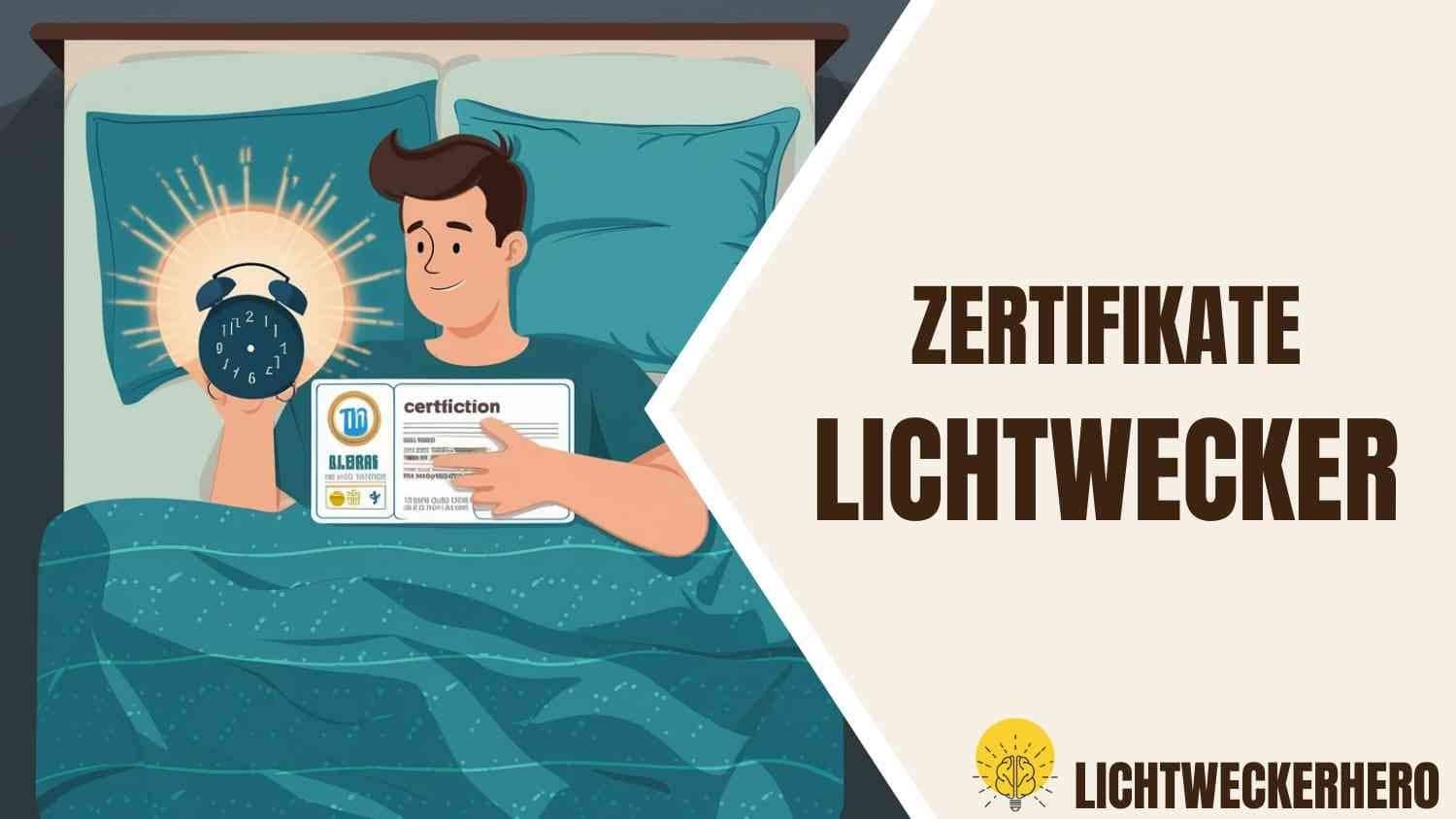Lichtwecker Zertifikate